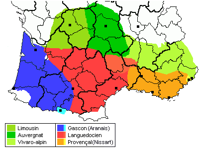 dialectes occitans